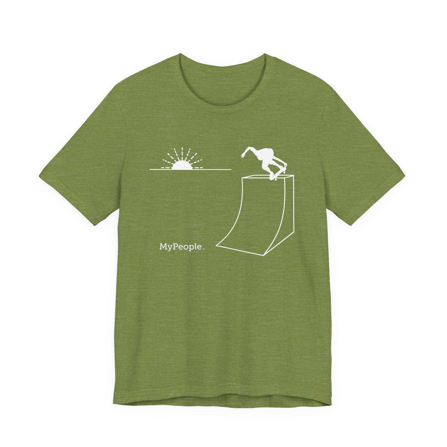 MyPeople Skating Tee - Unisex Jersey Short Sleeve Shirt