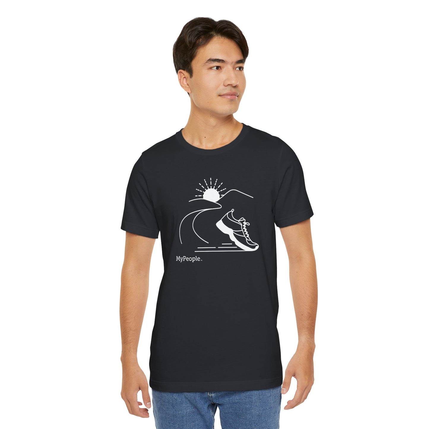 MyPeople Running Tee - Unisex Jersey Short Sleeve Shirt