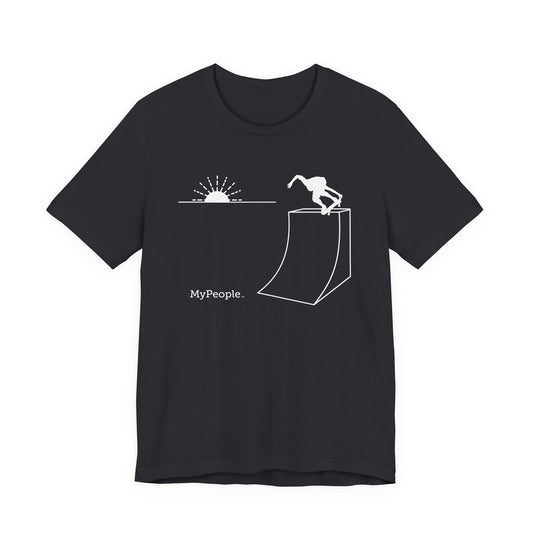 MyPeople Skating Tee - Unisex Jersey Short Sleeve Shirt