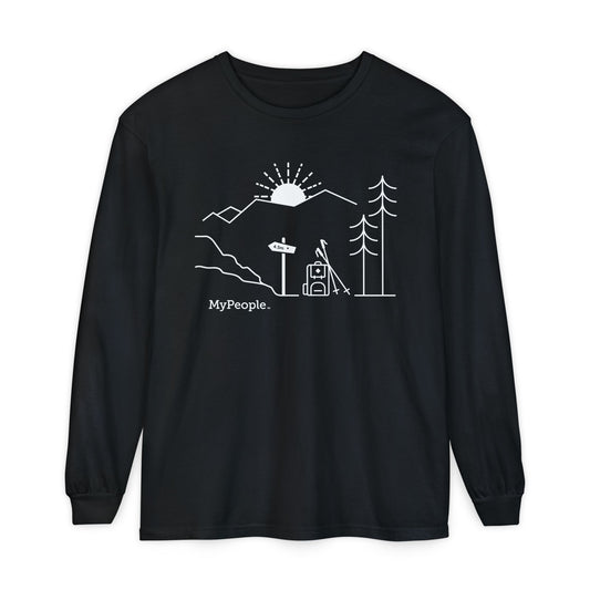 MyPeople Hiking Long Sleeve T-Shirt - Unisex