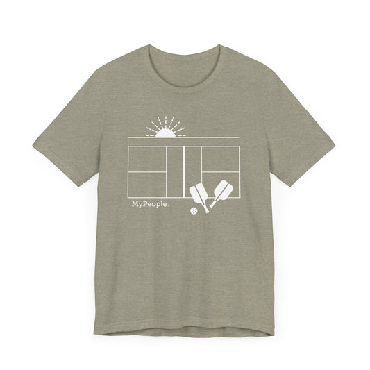 MyPeople Pickleball Tee - Unisex Jersey Short Sleeve Shirt