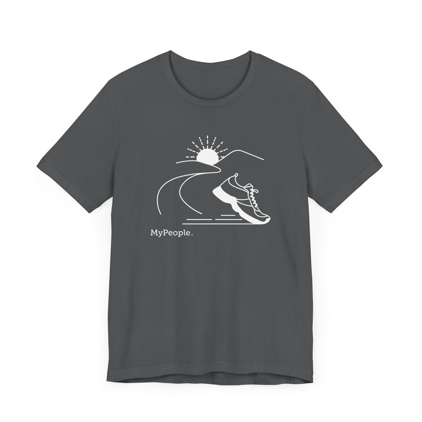 MyPeople Running Tee - Unisex Jersey Short Sleeve Shirt