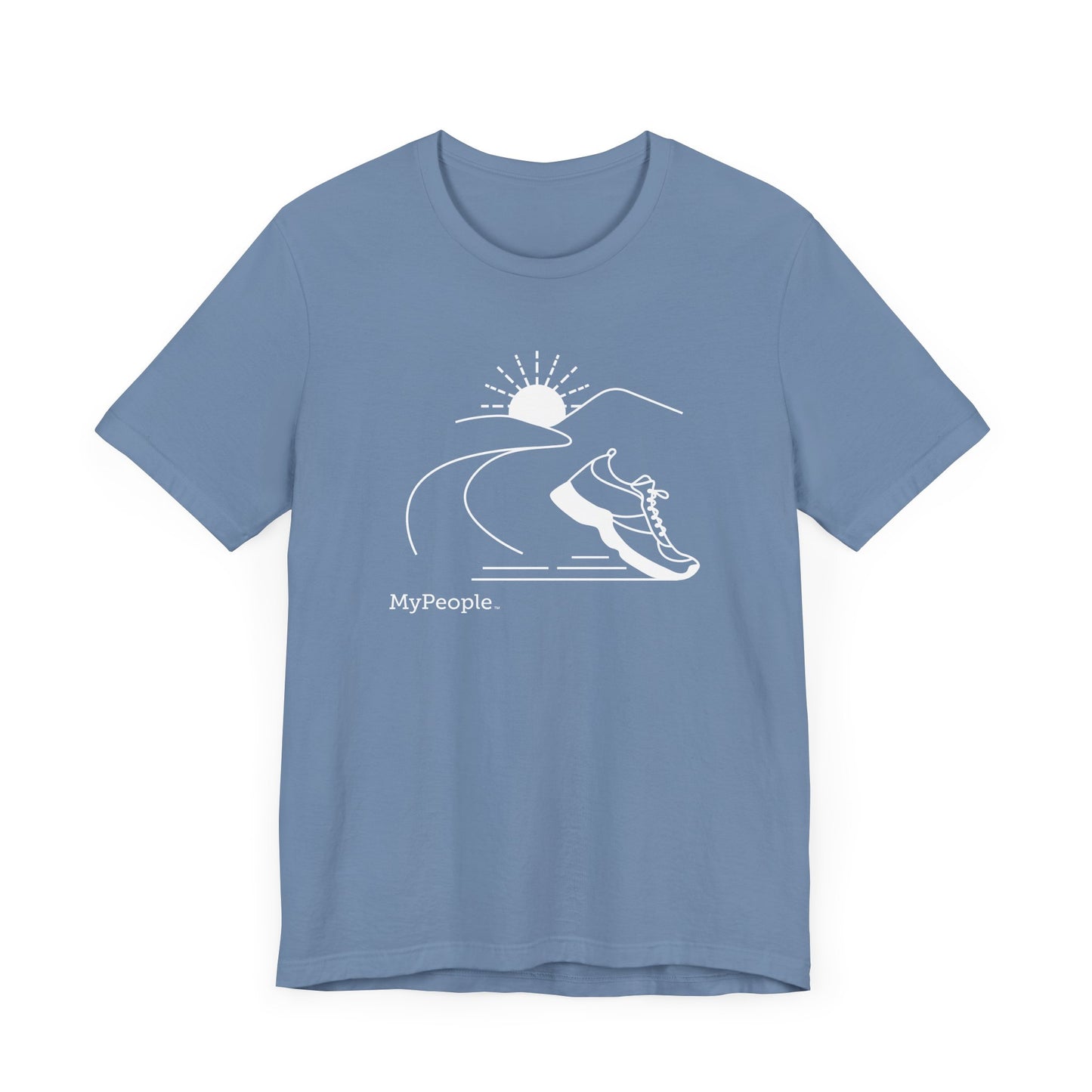MyPeople Running Tee - Unisex Jersey Short Sleeve Shirt