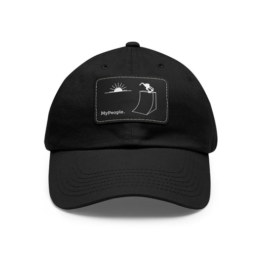 MyPeople Skating Hat with Leather Patch