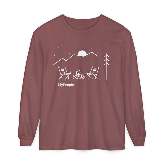 MyPeople Campfire Long Sleeve T-Shirt - Unisex