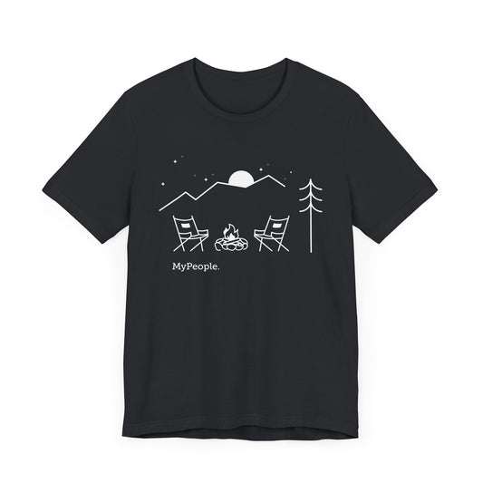 MyPeople Campfire Tee - Unisex Jersey Short Sleeve Shirt