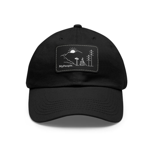 MyPeople Hiking Hat with Leather Patch