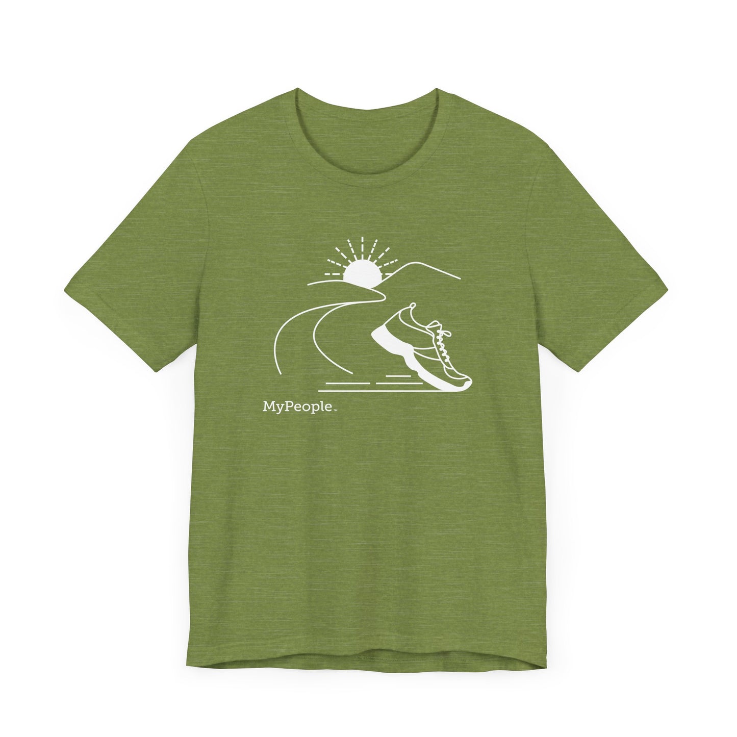 MyPeople Running Tee - Unisex Jersey Short Sleeve Shirt