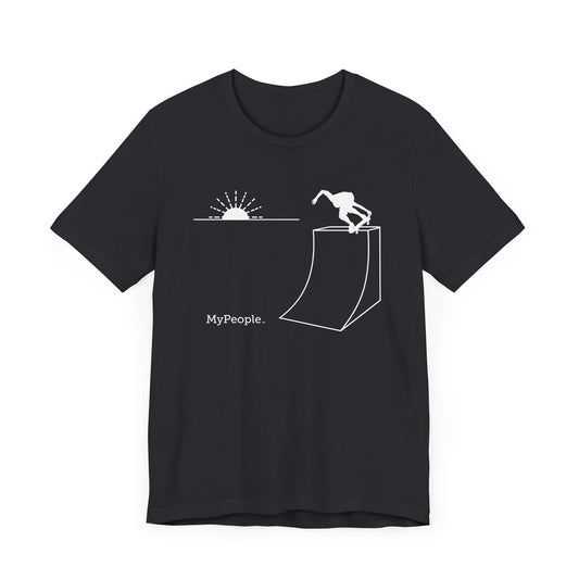 MyPeople Skating Tee - Unisex Jersey Short Sleeve Shirt
