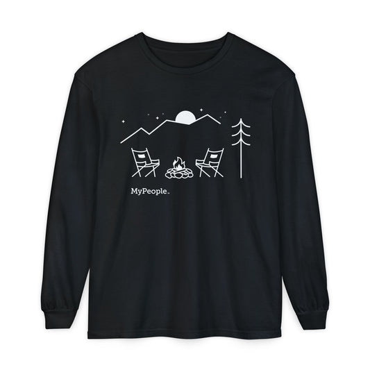 MyPeople Campfire Long Sleeve T-Shirt - Unisex