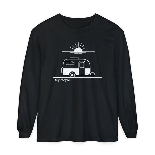 MyPeople Vintage Trailer Long Sleeve T-Shirt - Unisex
