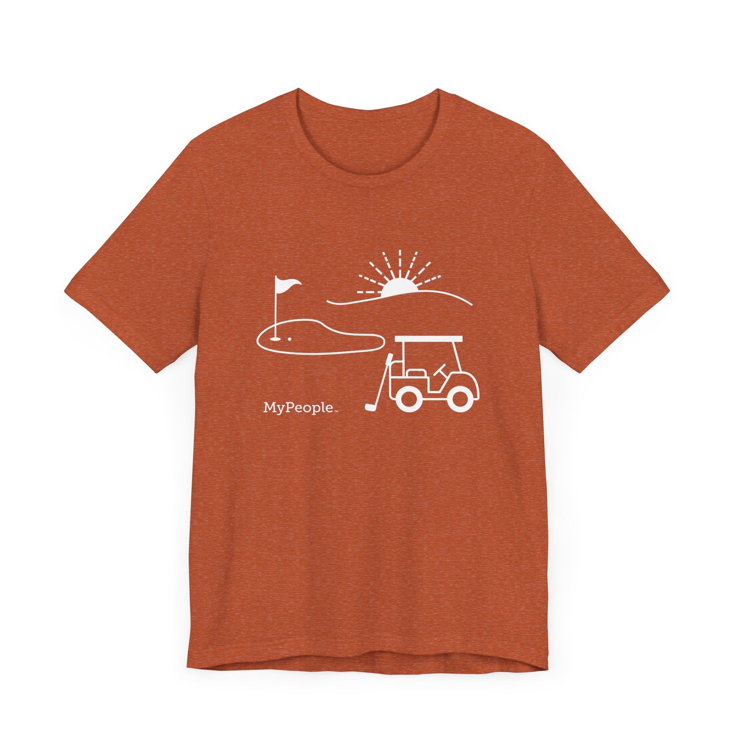 MyPeople Golf Tee - Unisex Jersey Short Sleeve Shirt