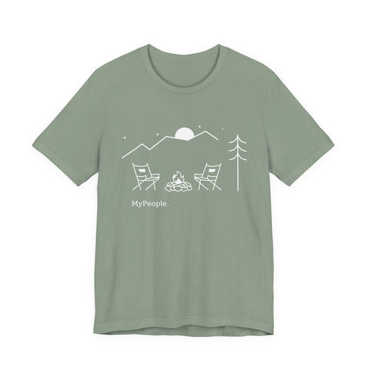 MyPeople Campfire Tee - Unisex Jersey Short Sleeve Shirt