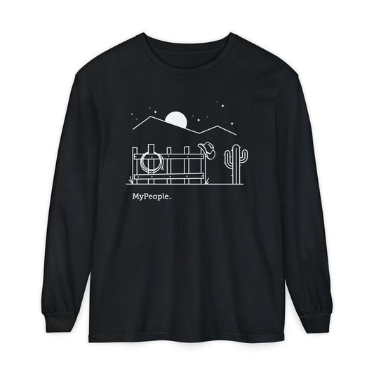 MyPeople Cowboy Long Sleeve T-Shirt - Unisex